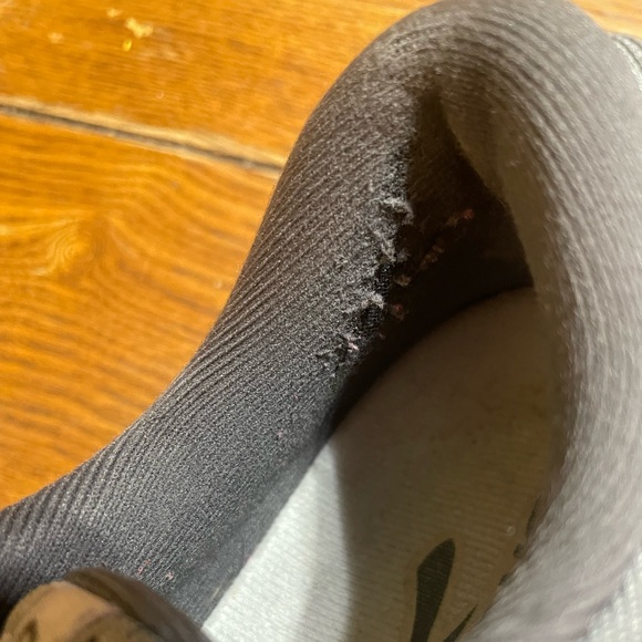 Brooks Womens Ghost 13 Running Shoes Grey / Blackened Pearl / Purple Size 10 - Picture 5 of 8